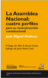 La Asamblea Nacional: cuatro perfiles para su reconstrucción constitucional